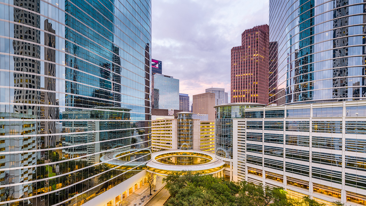 Houston, Texas, Downtown Cityscape