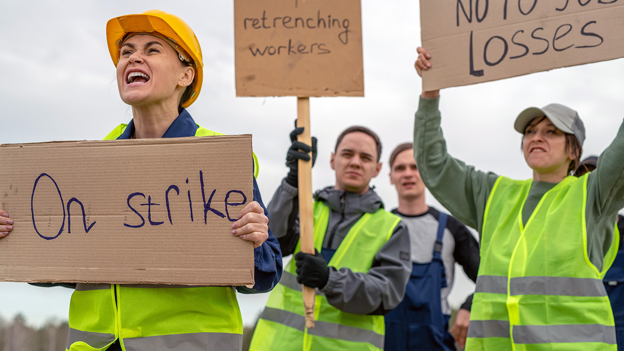 Workers on Strike