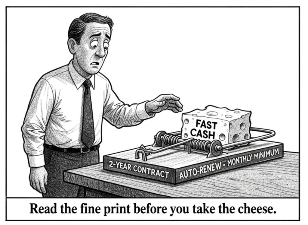 Am I Locked In? Contracts, Monthly Minimums, and What It Costs to Leave